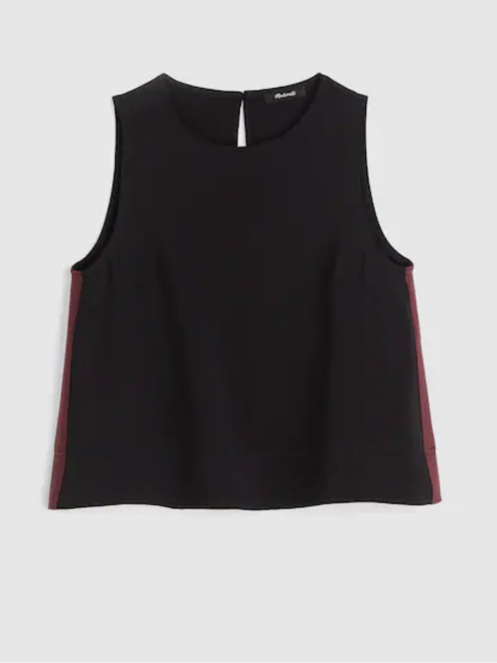 Madewell Black Shell Top